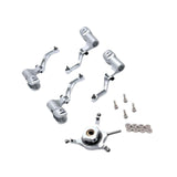 Maxbell RC Helicopter Swashplate Set Easy Installed RC Aircraft Accessories for K170 Silver