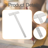 Maxbell T Ruler Engineering Portable Drafting Ruler for Engineer Drawing Office Home