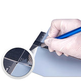 Maxbell T Ruler Engineering Portable Drafting Ruler for Engineer Drawing Office Home