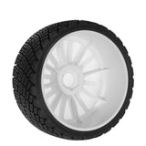 Maxbell 4x RC Wheels and Tires RC Accessory RC Crawler Car Tires DIY 1/7 1/8 RC Car