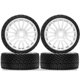Maxbell 4x RC Wheels and Tires RC Accessory RC Crawler Car Tires DIY 1/7 1/8 RC Car