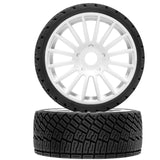Maxbell 4x RC Wheels and Tires RC Accessory RC Crawler Car Tires DIY 1/7 1/8 RC Car