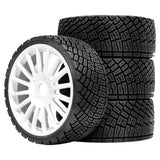 Maxbell 4x RC Wheels and Tires RC Accessory RC Crawler Car Tires DIY 1/7 1/8 RC Car