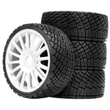 Maxbell 4x RC Wheels and Tires RC Accessory RC Crawler Car Tires DIY 1/7 1/8 RC Car