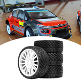 Maxbell 4x RC Wheels and Tires RC Accessory RC Crawler Car Tires DIY 1/7 1/8 RC Car