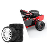 Maxbell 4x RC Wheels and Tires RC Accessory RC Crawler Car Tires DIY 1/7 1/8 RC Car