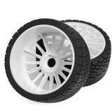 Maxbell 4x RC Wheels and Tires RC Accessory RC Crawler Car Tires DIY 1/7 1/8 RC Car