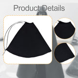 Maxbell 1:12 Scale Action Figure Cape Costume Action Figure Clothes for 6inch Figure black