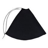 Maxbell 1:12 Scale Action Figure Cape Costume Action Figure Clothes for 6inch Figure black
