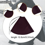 Maxbell 1:12 Scale Action Figure Cape Costume Action Figure Clothes for 6inch Figure dark coffee