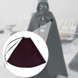 Maxbell 1:12 Scale Action Figure Cape Costume Action Figure Clothes for 6inch Figure dark coffee