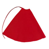 Maxbell 1:12 Scale Action Figure Cape Costume Action Figure Clothes for 6inch Figure red