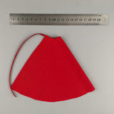 Maxbell 1:12 Scale Action Figure Cape Costume Action Figure Clothes for 6inch Figure red