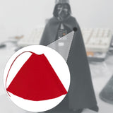 Maxbell 1:12 Scale Action Figure Cape Costume Action Figure Clothes for 6inch Figure red
