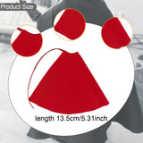 Maxbell 1:12 Scale Action Figure Cape Costume Action Figure Clothes for 6inch Figure red
