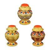 Maxbell Tibetan Bottle Mini Collection Craft for Family Living Room Tabletop Style A