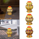 Maxbell Tibetan Bottle Mini Collection Craft for Family Living Room Tabletop Style A