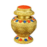 Maxbell Tibetan Bottle Mini Collection Craft for Family Living Room Tabletop Style A