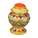 Maxbell Tibetan Bottle Mini Collection Craft for Family Living Room Tabletop Style A