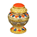 Maxbell Tibetan Bottle Mini Collection Craft for Family Living Room Tabletop Style A