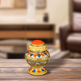 Maxbell Tibetan Bottle Mini Collection Craft for Family Living Room Tabletop Style A