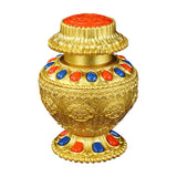 Maxbell Tibetan Bottle Mini Collection Craft for Family Living Room Tabletop Style B