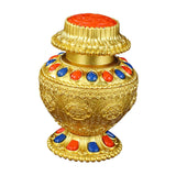 Maxbell Tibetan Bottle Mini Collection Craft for Family Living Room Tabletop Style B