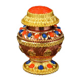 Maxbell Tibetan Bottle Mini Collection Craft for Family Living Room Tabletop Style C