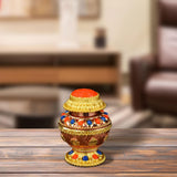 Maxbell Tibetan Bottle Mini Collection Craft for Family Living Room Tabletop Style C
