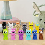Maxbell 12x Sprunki Figures Set Ornament Party Favors Doll for Friends Adults Family