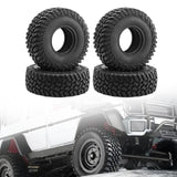Maxbell 4Pcs 1/10 RC Car Tires Sturdy RC Model Climbing Car Tires DIY Accessory