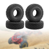 Maxbell 4Pcs 1/10 RC Car Tires Sturdy RC Model Climbing Car Tires DIY Accessory
