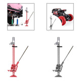Maxbell 1:10 Scale Slideable Jack Decoration RC Vehicle Part for RC Rock Crawler Car Red