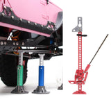 Maxbell 1:10 Scale Slideable Jack Decoration RC Vehicle Part for RC Rock Crawler Car Red
