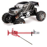 Maxbell 1:10 Scale Slideable Jack Decoration RC Vehicle Part for RC Rock Crawler Car Red
