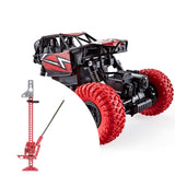 Maxbell 1:10 Scale Slideable Jack Decoration RC Vehicle Part for RC Rock Crawler Car Red