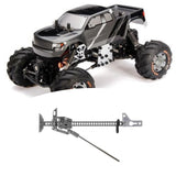Maxbell 1:10 Scale Slideable Jack Decoration RC Vehicle Part for RC Rock Crawler Car Gray