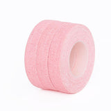 Maxbell 3 Pieces Guitar Finger Wraps Tape Accessories Sturdy Breathable Professional pink color
