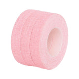 Maxbell 3 Pieces Guitar Finger Wraps Tape Accessories Sturdy Breathable Professional pink color