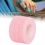 Maxbell 3 Pieces Guitar Finger Wraps Tape Accessories Sturdy Breathable Professional pink color