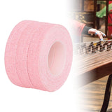 Maxbell 3 Pieces Guitar Finger Wraps Tape Accessories Sturdy Breathable Professional pink color