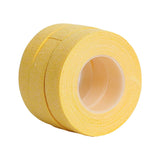 Maxbell 3 Pieces Guitar Finger Wraps Tape Accessories Sturdy Breathable Professional yellow color