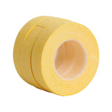 Maxbell 3 Pieces Guitar Finger Wraps Tape Accessories Sturdy Breathable Professional yellow color