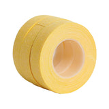 Maxbell 3 Pieces Guitar Finger Wraps Tape Accessories Sturdy Breathable Professional yellow color
