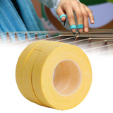 Maxbell 3 Pieces Guitar Finger Wraps Tape Accessories Sturdy Breathable Professional yellow color