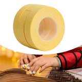 Maxbell 3 Pieces Guitar Finger Wraps Tape Accessories Sturdy Breathable Professional yellow color