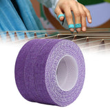 Maxbell 3 Pieces Guitar Finger Wraps Tape Accessories Sturdy Breathable Professional purple color