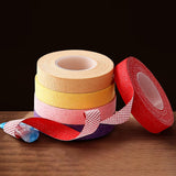Maxbell 3 Pieces Guitar Finger Wraps Tape Accessories Sturdy Breathable Professional red color