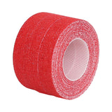 Maxbell 3 Pieces Guitar Finger Wraps Tape Accessories Sturdy Breathable Professional red color