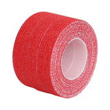 Maxbell 3 Pieces Guitar Finger Wraps Tape Accessories Sturdy Breathable Professional red color